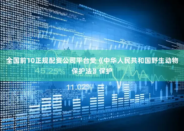 全国前10正规配资公司平台受《中华人民共和国野生动物保护法》保护